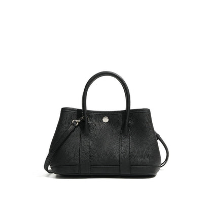 Leather crossbody women's bag hand-held mini garden bag